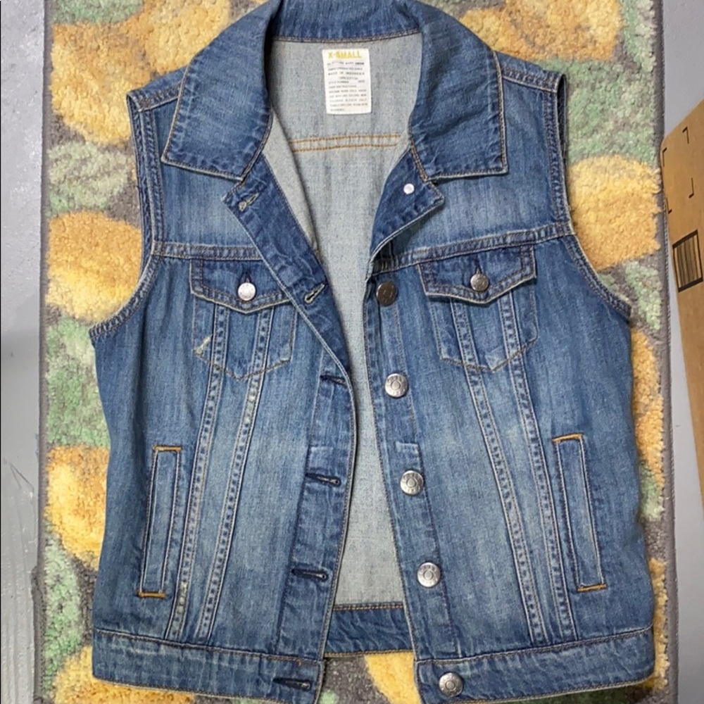 Denim vest
